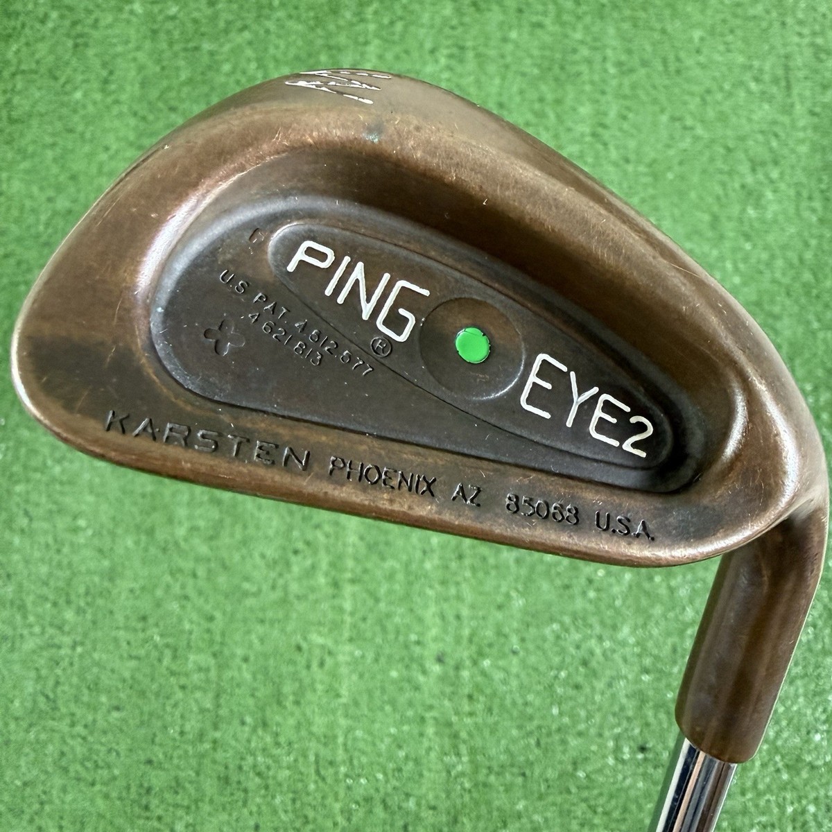 Ping Eye 2 Plus + Pitching Wedge BeCu Beryllium Copper Green Dot +
