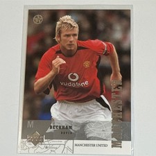 Upper Deck UD Superstars David Beckham Manchester United #UD7 Soccer Card