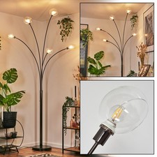 HOFSTEIN Nikkala Stehlampe Standleuchte Standlampe Stehleuchte Ecklampe Klar