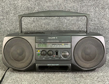 Sony CFD-V20 Boombox   CD/Cassette/AM-FM Radio   Mega Bass   Vintage Tested