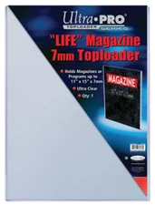 1 Ultra Pro 11x15 7mm Thick Life Magazine Toploader New Collectible Lobby Card