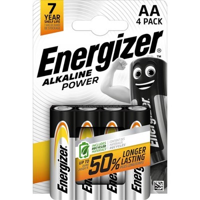 24x Energizer Alkaline Power Mignon - AA - LR6 - 4er Blister