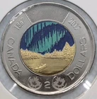 Snow On Tree - 2017 Canada $2 Toonie - Glow-in-the-Dark - Brillant Uncirculated