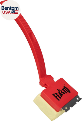 #ad Bristle Free Grill Brush with Scraper for Outdoor Grills Reinforced Steam BBQ C $24.63