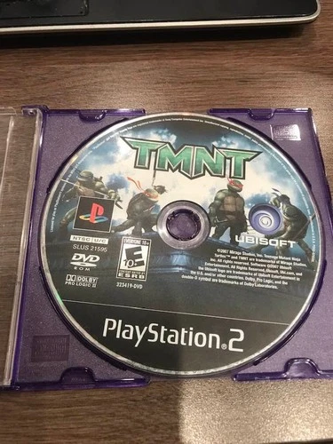 TMNT - PS2 PlayStation 2 Black Label - DISC ONLY