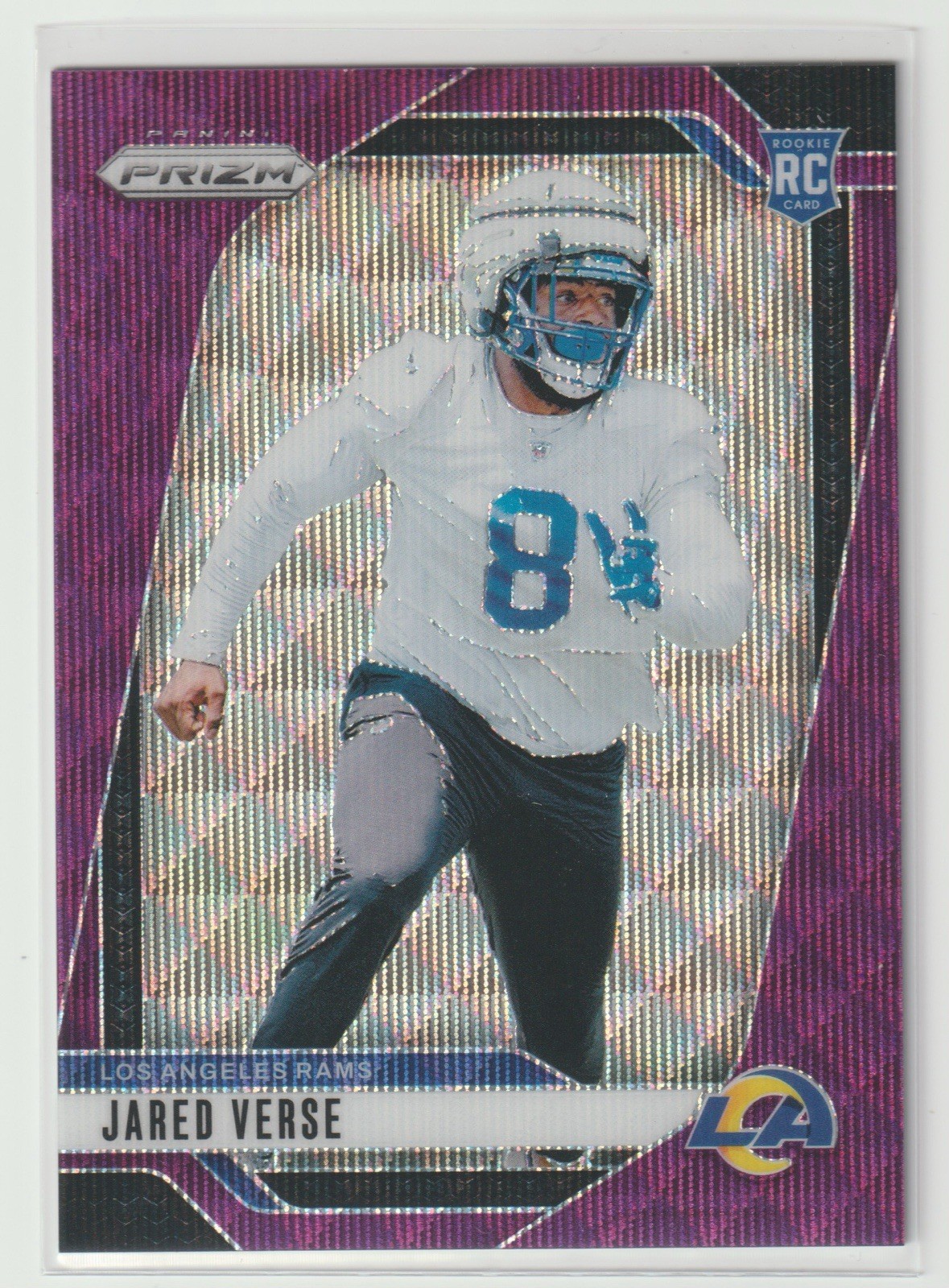 2024 Panini Prizm [Rookie] Jared Verse #341 Purple Wave Prizm /99 (RC)