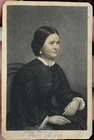 Civil War Lithograph CDV of First Lady Mary Todd Lincoln