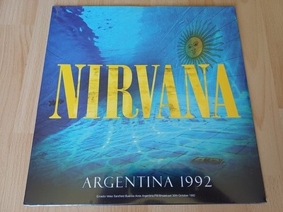 Nirvana Argentina 1992 (Vinyl) 12'' Album