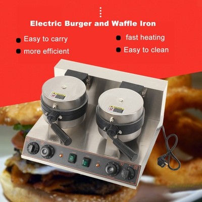 Hamburger Maschine Burgermaschine Eis Waffelmaschine Panini Burgermaker 220V