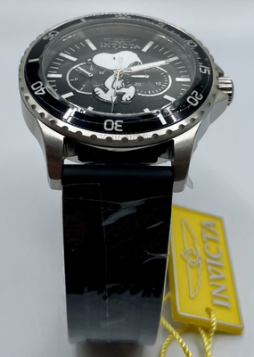 Invicta Character Snoopy Peanuts Men's Black Watch Limited One of