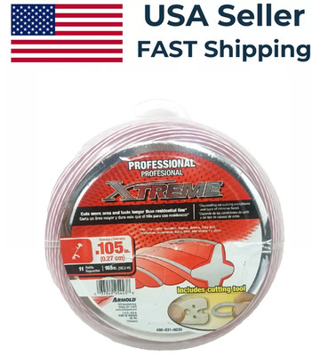 Arnold Xtreme Professional Grade 0.105 in. D X 165 ft. L Trimmer Line