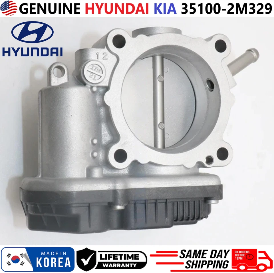 OEM HYUNDAI Throttle Body For 2018-2023 Hyundai Accent Venue & Kia, 35100-2M329 - Image 4 of 4