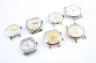 Vintage Mechanical Watch Heads Services Timex SPARES/REPAIRS x 7