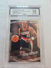 2024-25 Panini Prizm Black - Legends Clyde Drexler #288 Prizm Black CCG 10