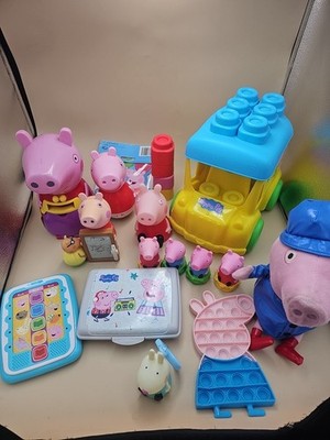 Peppa Pig Zufallsartikel Kleinkind Spielzeug Konvolut Zustand siehe alle Bilder 