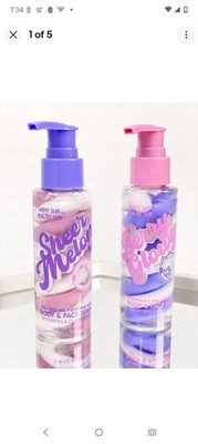 Happy Healthy Skin Sheer Melon/ Berry Glowy Body & Face Serum Set HA Tea Tree C