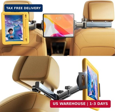 LISEN for iPad Holder Car Tablet Mount, Road Trip Essentials Toddler Kids Travel