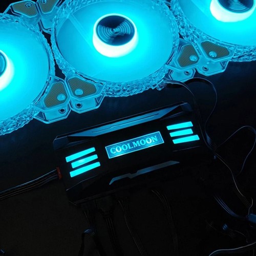 1 To8 4Pin Kühl lüfter ARGB RGB-Controller 2024 Heizkörper - Bild 8 von 14