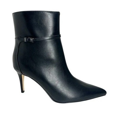 Calvin Klein Womens Vivera Black Buckle Booties 9.5M-MSRP $149