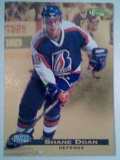 SHANE DOAN  KAMLOOPS BLAZERS 94/95 AUTHENTIC ROOKIE FOIL GOLD CARD  SP