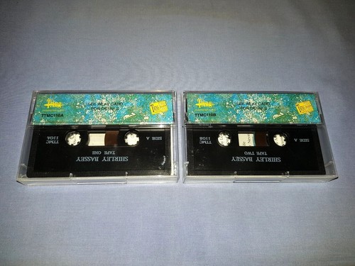 SHIRLEY BASSEY SELF TITLED DOUBLE CASSETTE TAPE ALBUM - Picture 2 of 2