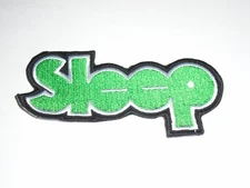 SLEEP IRON ON EMBROIDERED PATCH