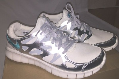 nike free run 2 womens silver