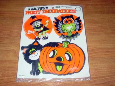 Eureka USA : (5) HALLOWEEN Party Decorations #88698 (SEALED) witch ...