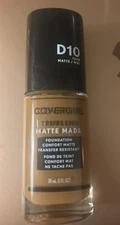 Covergirl Trublend Matte Foundation 12 Hour D10 Golden Caramel