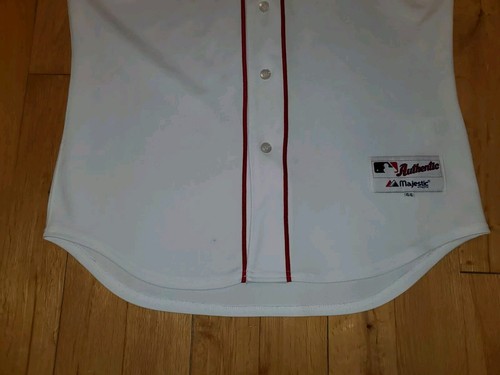 Majestic David Ortiz BOSTON RED SOX Hombres Auténtico Día de la Madre Equipo MLB JERSEY 44 - Imagen 9 de 18