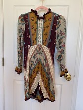 Free People Fall To Pieces Mini Dress Size 6