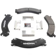 Disc Brake Pad Set-MAGMA Premium Semi-Metallic Brake Pads MAGMA BRAKES PMD909M