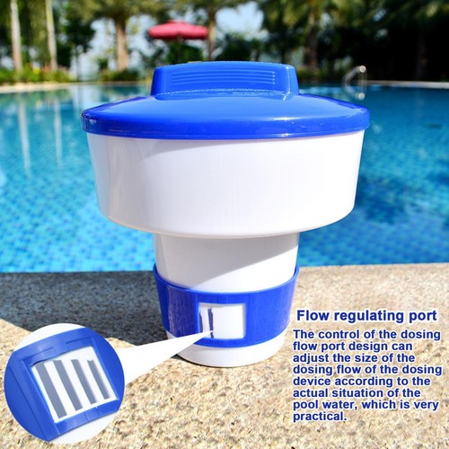 1pcs Pool Chlorine Dispenser,Hot Tub Chlorine Floater Adjustable