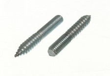 120 X Dowel Screw Wood - Metal 8mm X 50mm | Onestopdiy New