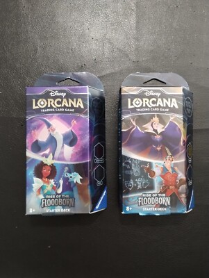lorcana rise of the floodborn starter deck list Lorcana: Display (8)  TCGStadium In every starter deck you will find Disney's Lorcana: Rise of the