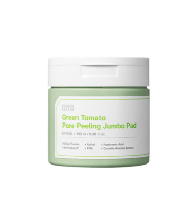 Sungboon Editor Green Tomato Pore Peeling Jumbo Pad - 60 Pads U.S. Seller