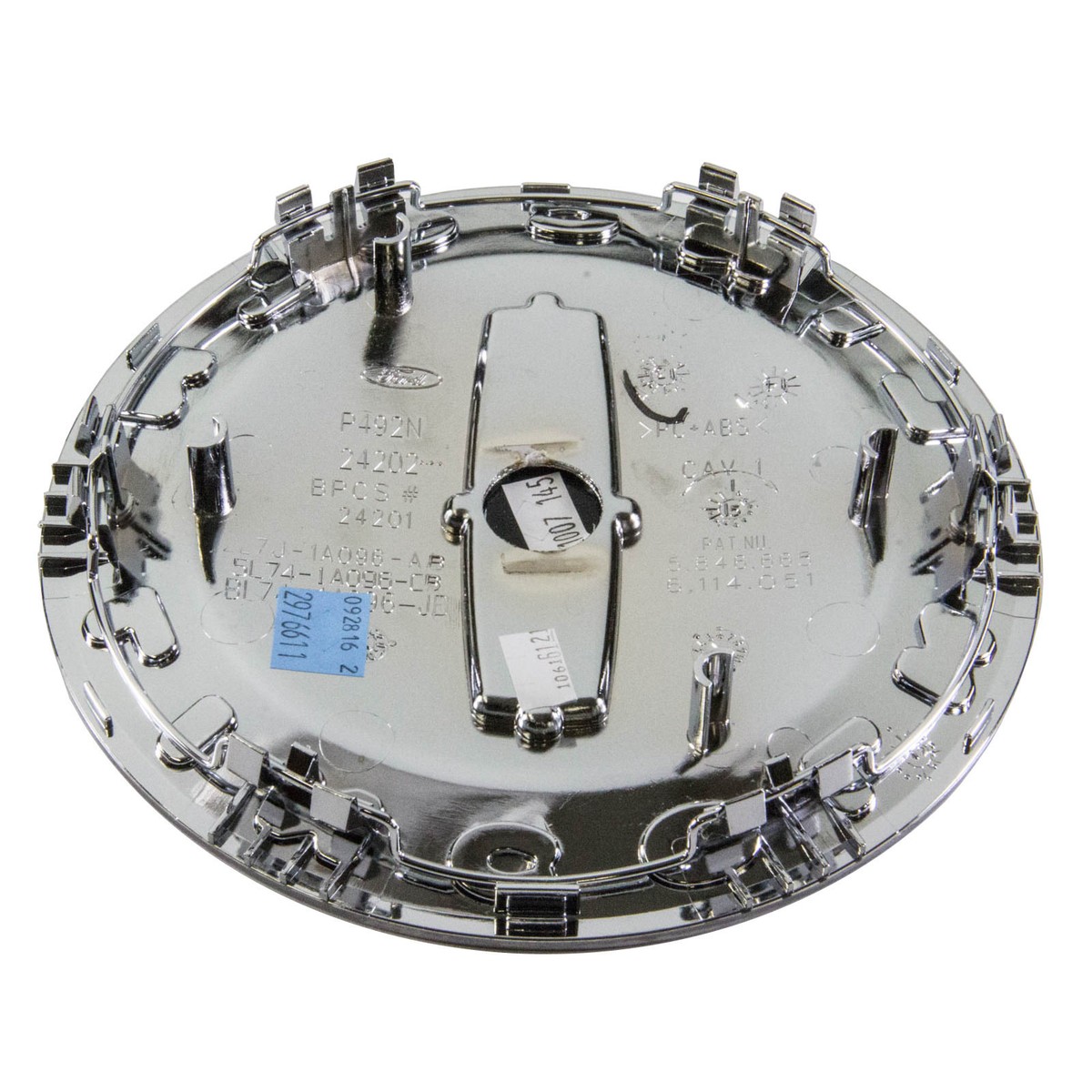 パーツ CA2010A 2007-2014 Lincoln Navigator Mark LT Chrome Wheel Center Cap