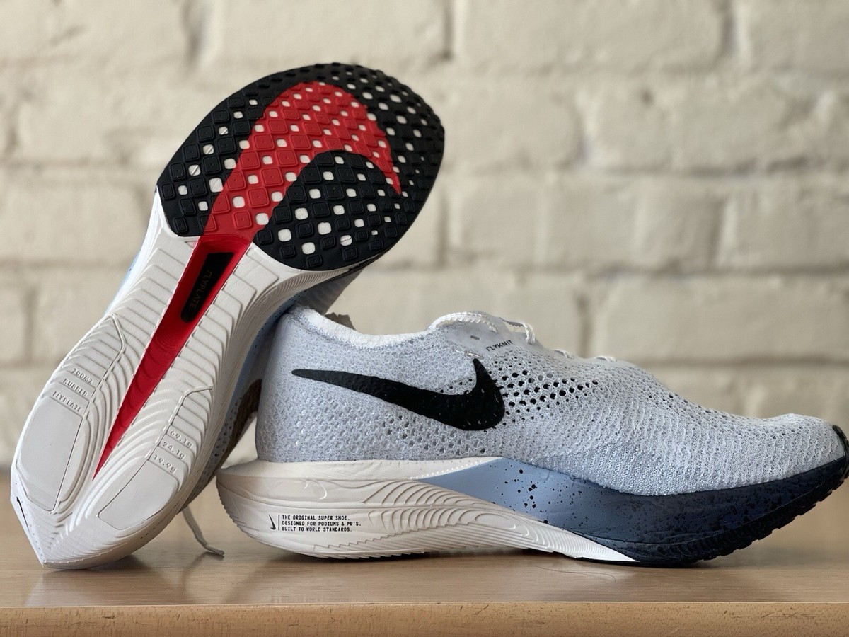 Nike ZoomX Vaporfly Next% 3 White Red Yellow Men Sz 11 Racing