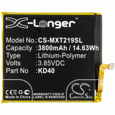 3800mAh Battery For Motorola Moto G8 Plus,XT2019-1,XT2019-2,P/N:KD40,14.63Wh