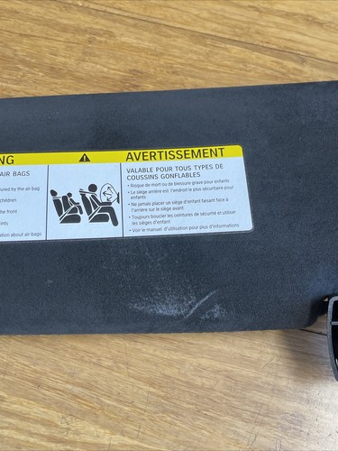 OEM 2009-2015 2016 BMW M5 F10 Sun Visor Left Driver Side ALCANTARA *NOTE* 🔷 - Picture 4 of 11