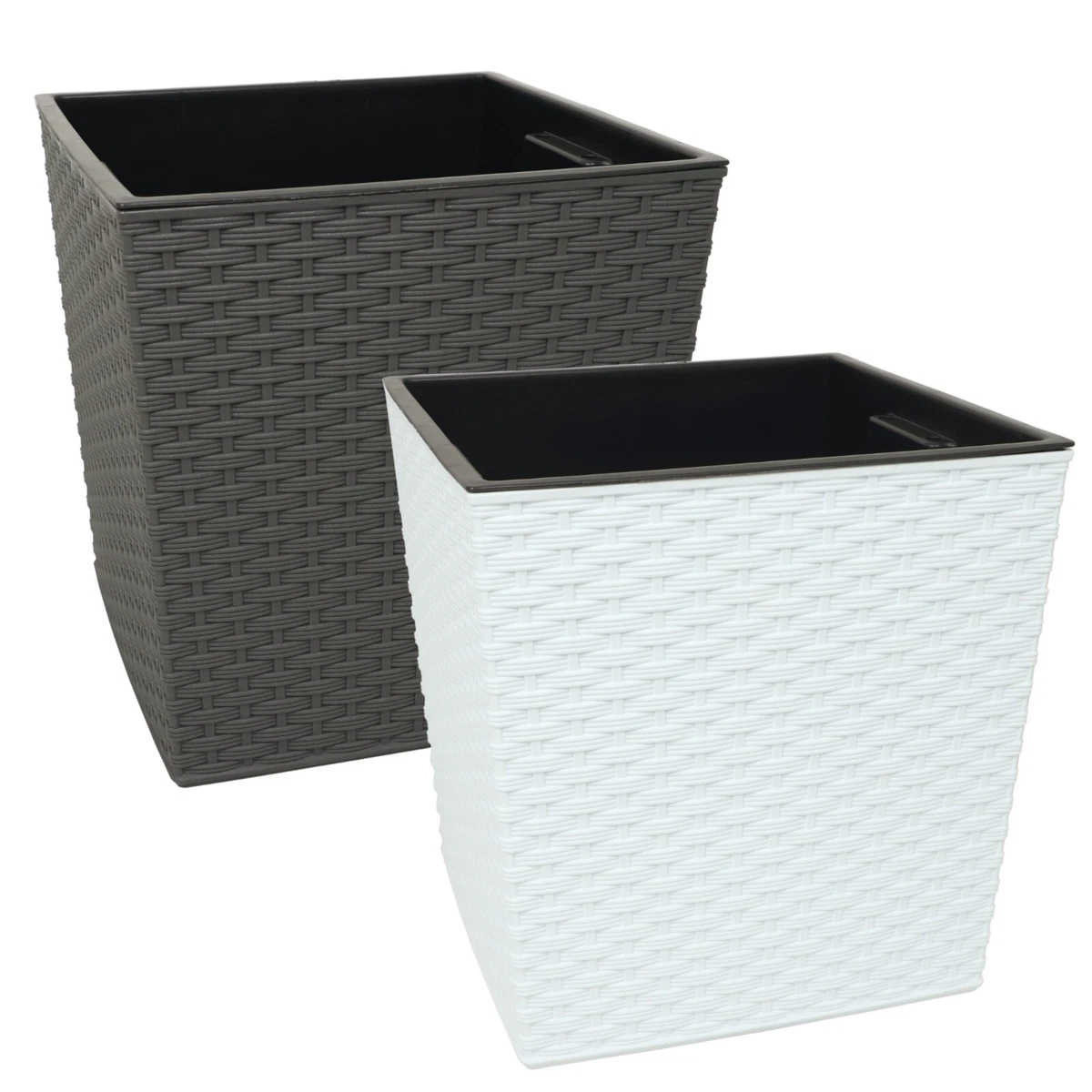 Vaso per piante Antracite 40 cm / altezza 31 cm