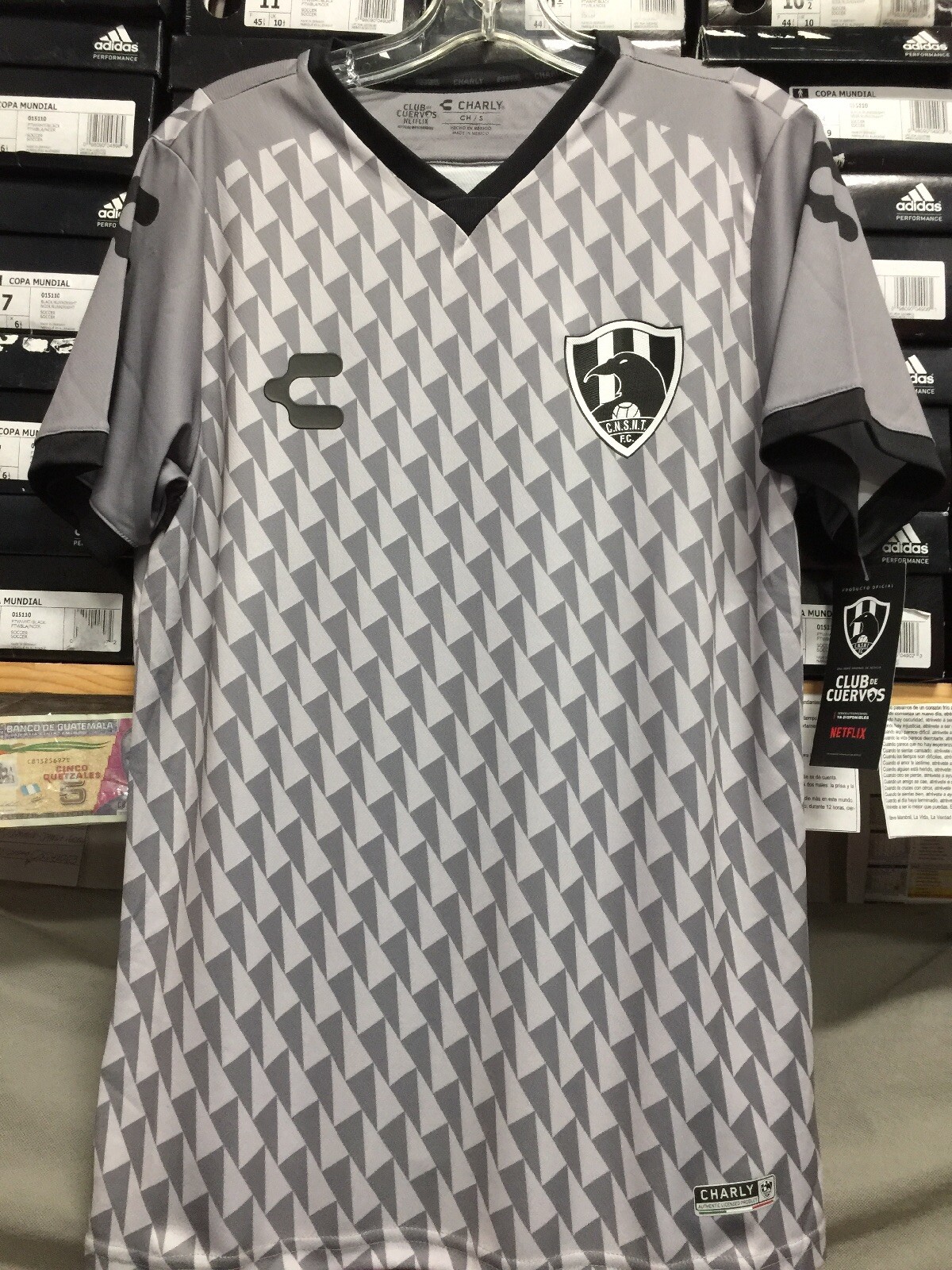 club de cuervos adidas jersey