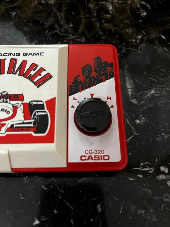 Juego de Carreras de Coches Casio CG-320 Gran Corredor De Colección Funcionando Raro (Leer Descripción) Foto 2 de 4