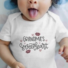 NB-24 M Size Valentine Love Baby Boy Girl Bodysuit Shirt Baby Shower Kids Shirt