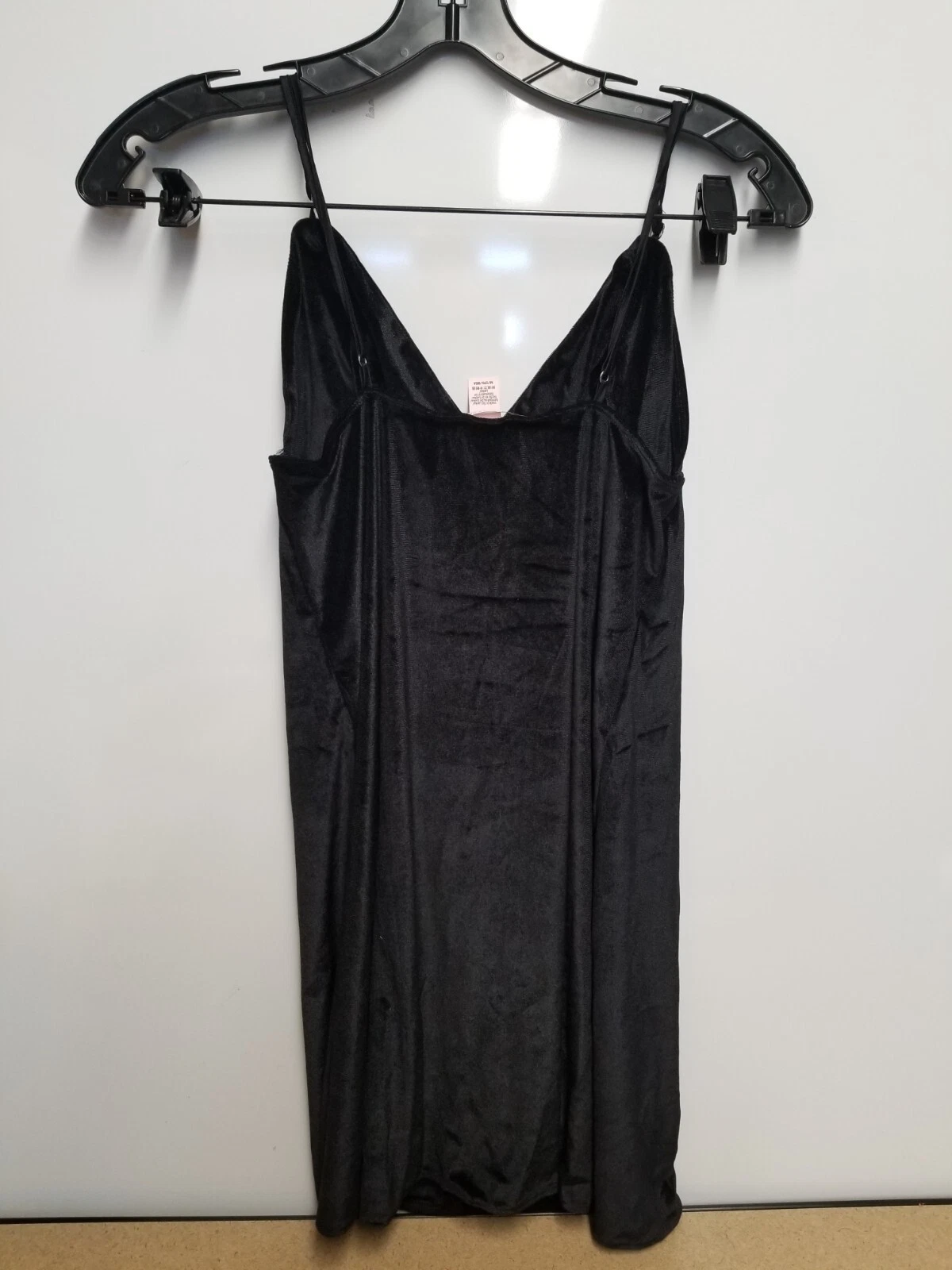 UNDERCOVER Victoria's Secret 11230416 Abito slip in velluto taglia S nero