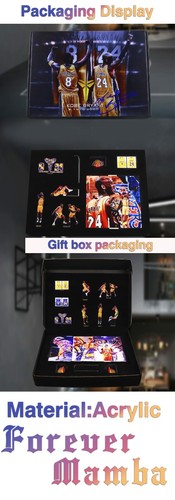 Kobe Los Angeles LAKERS 11"x6"x6.7" NBA sports souvenirs acrylic basketball - Picture 5 of 6