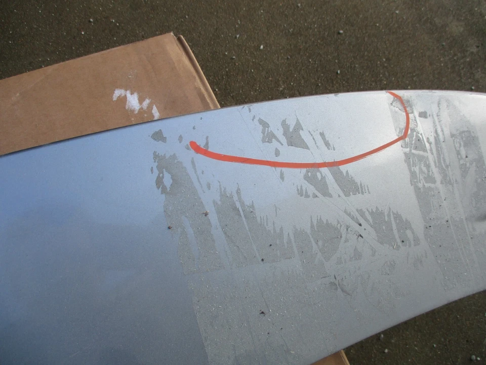 Alerón del portón trasero OEM 2013 2014 2015 2016 2017 2018 HYUNDAI SANTA FE Foto 2 de 4