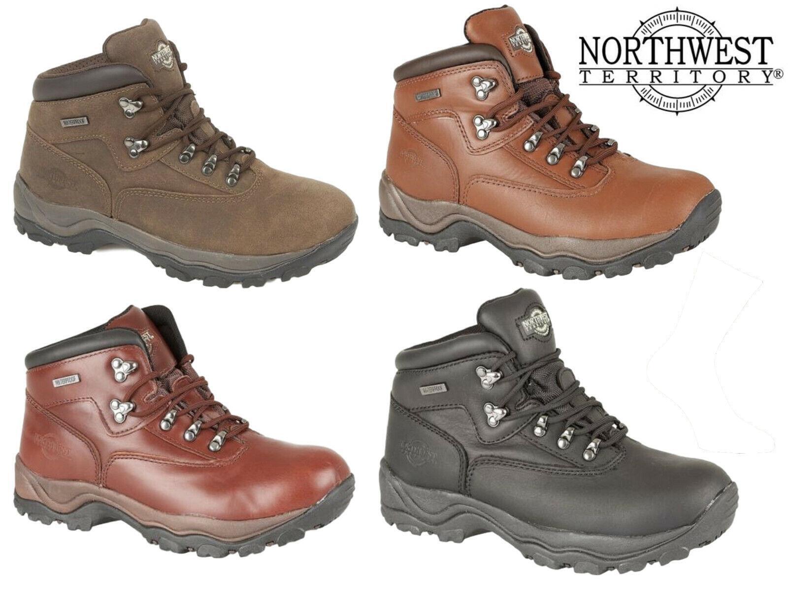 Northwest Territory Mens INUVIK Waterproof Hiking Walking Boots 4 Colours  6-15 | eBay