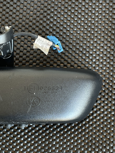 14-19 Mercedes CLA250 W117 Interior Top Upper Rear View Mirror Black OEM - Picture 8 of 8