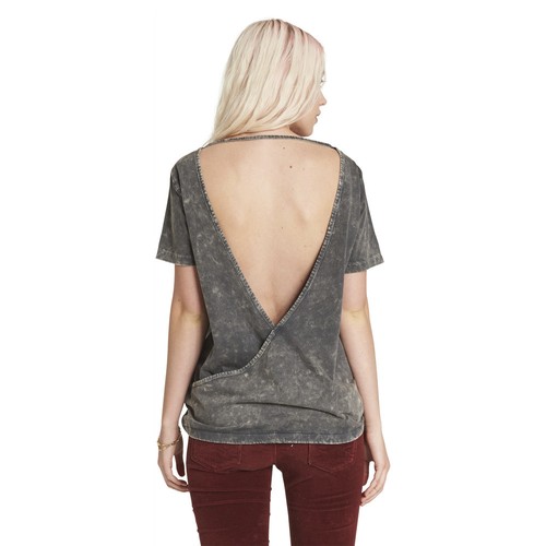 NUEVA CON ETIQUETAS CAMISETA DE MUJER ELEMENT LET GO $35 XS Asfalto 100% algodón camiseta - Imagen 2 de 3